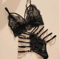 Hosey Transparent Lace Bra & Panty Set