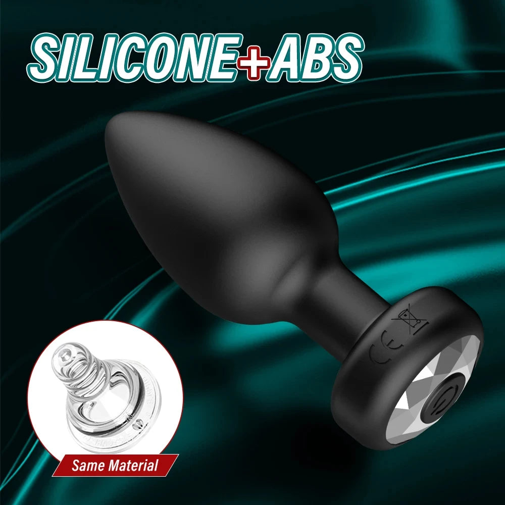 Hosey 10-Speed Remote Vibrating Plug