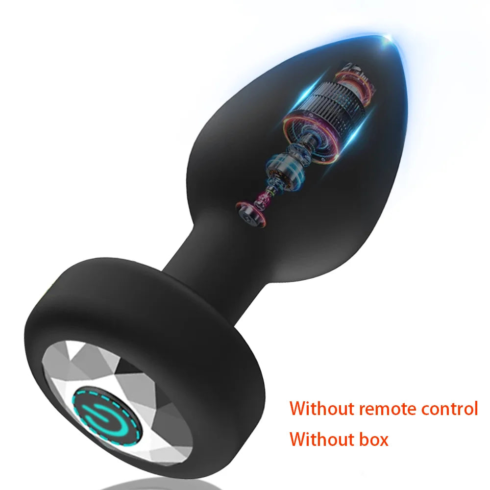 Hosey 10-Speed Remote Vibrating Plug