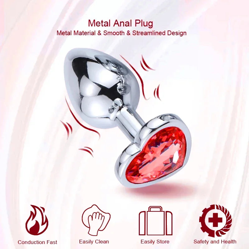Hosey Metal Anal Plug Collection