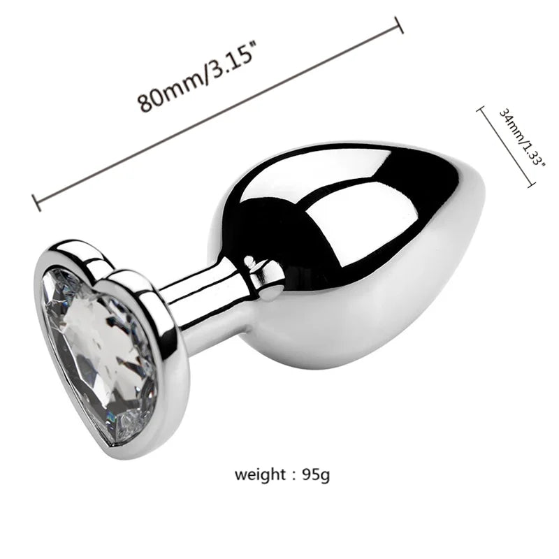 Hosey Metal Anal Plug Collection