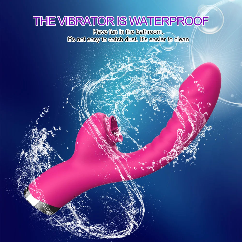 Hosey 2-in-1 Tongue Vibrator
