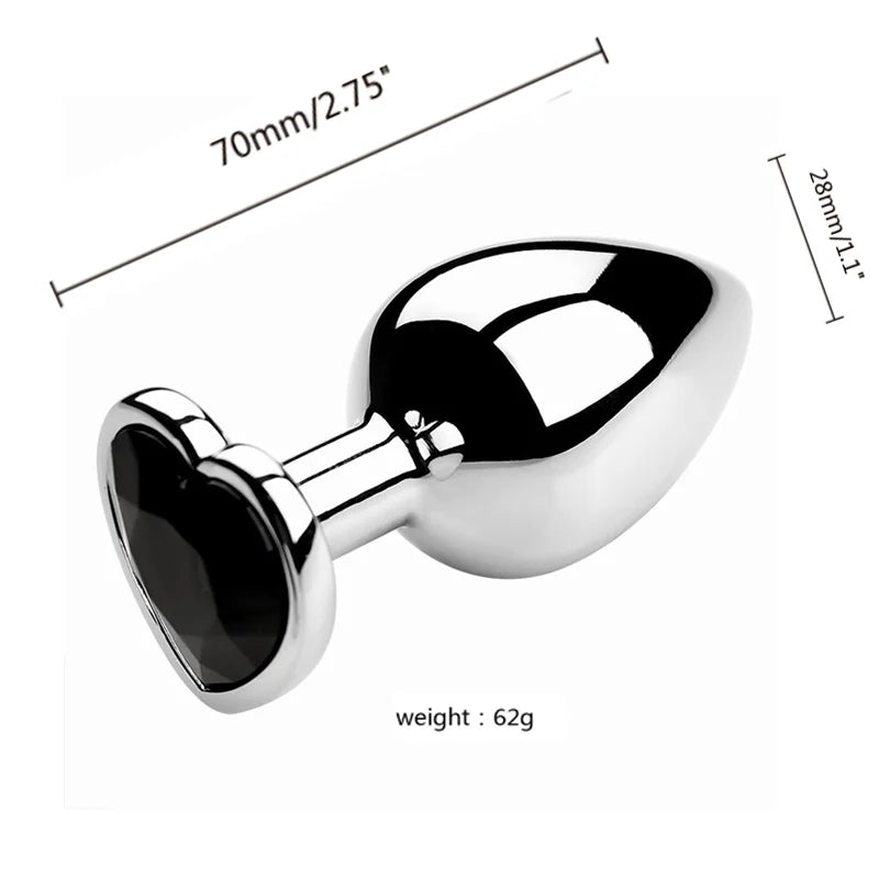 Hosey Metal Anal Plug Collection