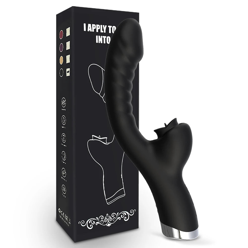 Hosey 2-in-1 Tongue Vibrator