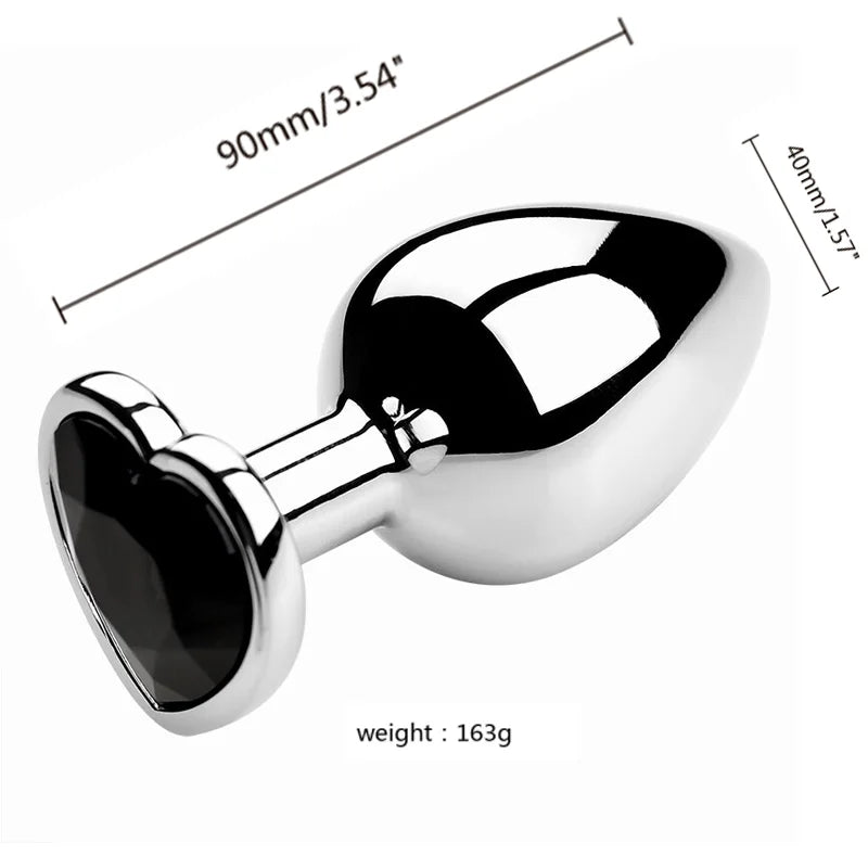 Hosey Metal Anal Plug Collection