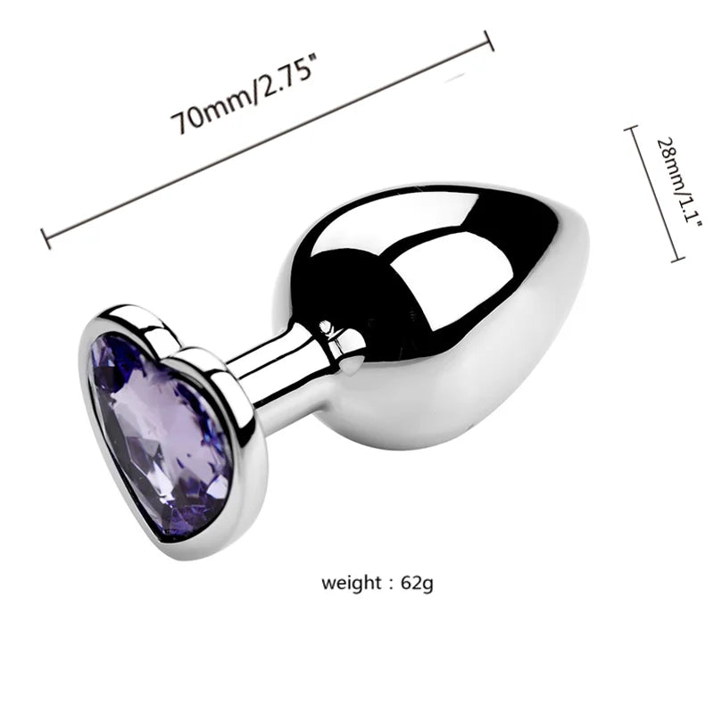 Hosey Metal Anal Plug Collection