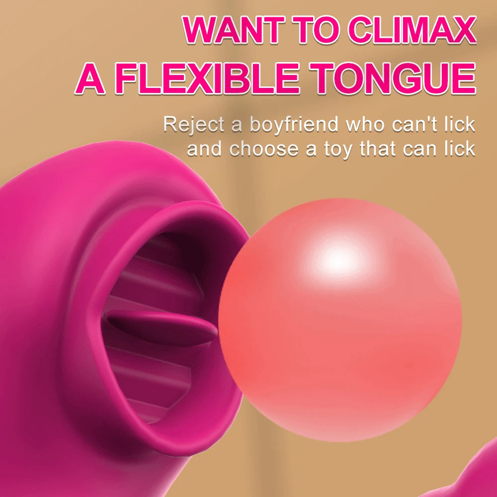 Hosey 2-in-1 Tongue Vibrator