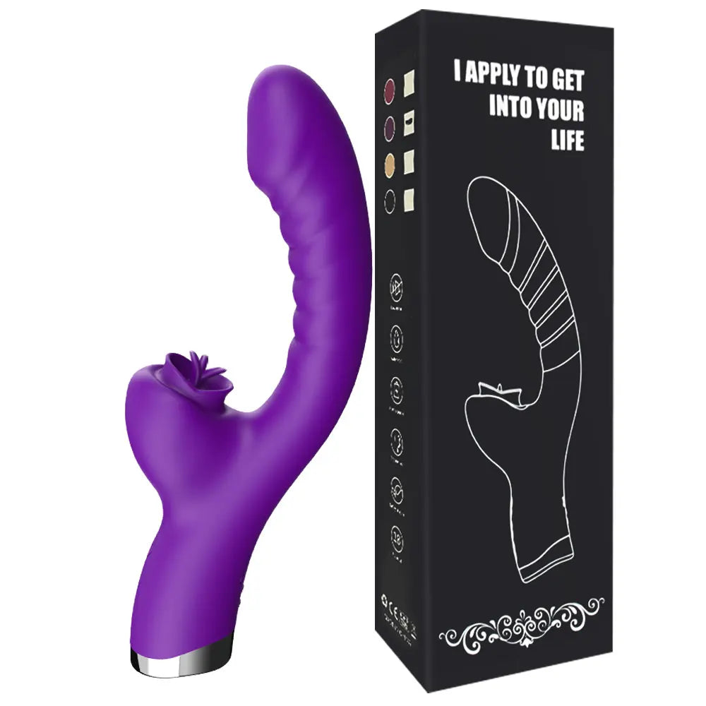 Hosey 2-in-1 Tongue Vibrator