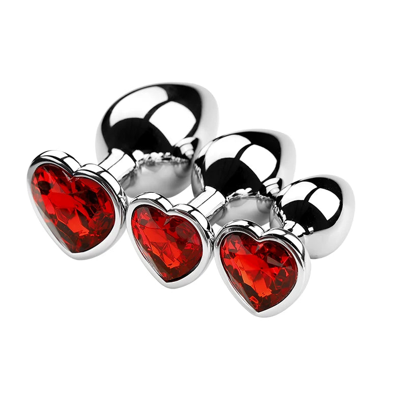 Hosey Metal Anal Plug Collection
