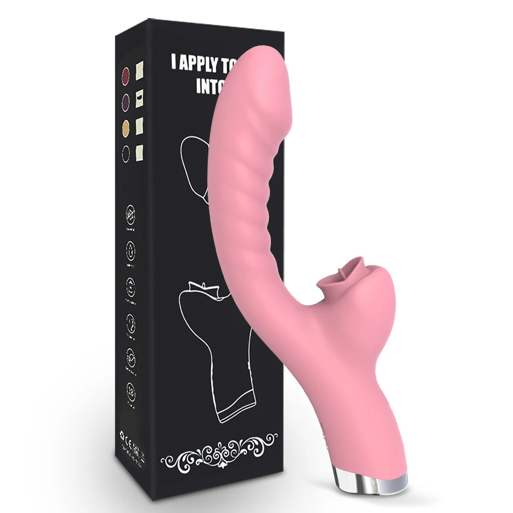 Hosey 2-in-1 Tongue Vibrator