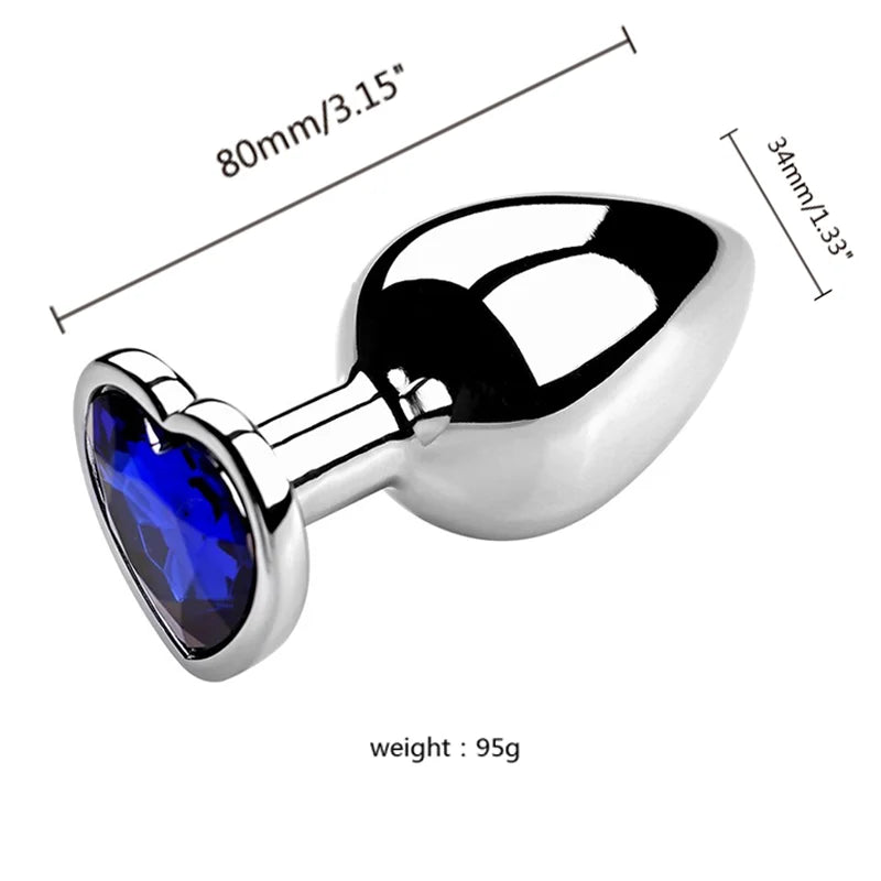 Hosey Metal Anal Plug Collection