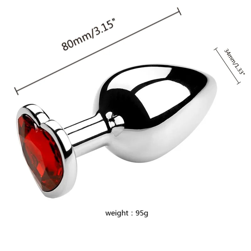 Hosey Metal Anal Plug Collection