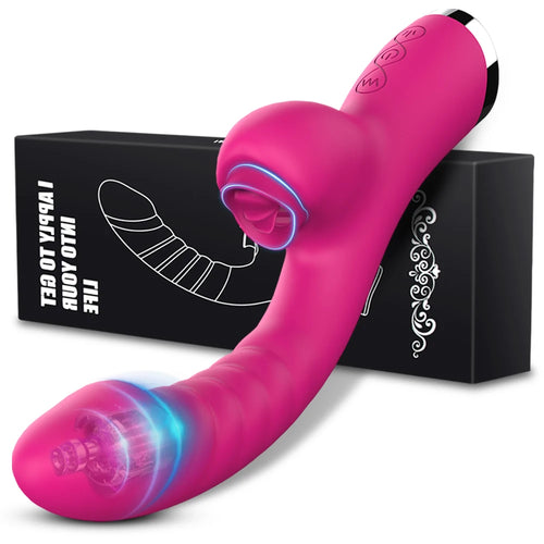 Hosey 2-in-1 Tongue Vibrator