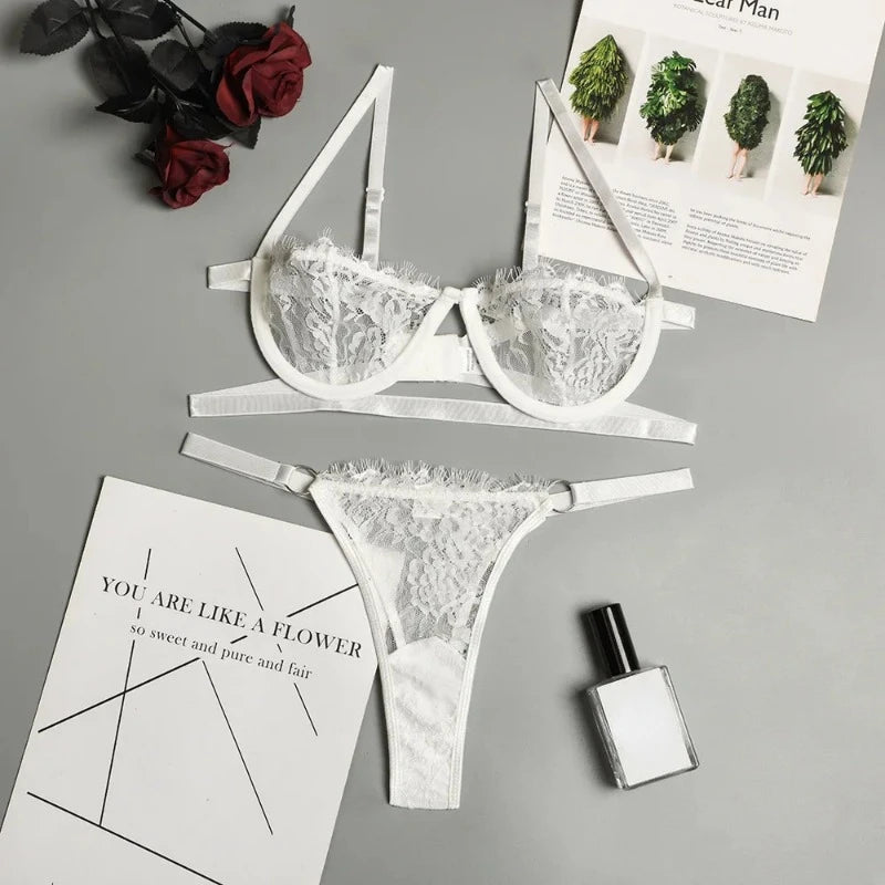 Hosey Floral Bra & Briefs Set