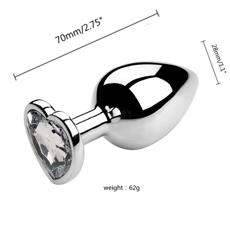 Hosey Metal Anal Plug Collection