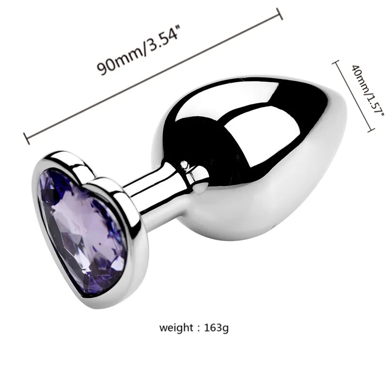 Hosey Metal Anal Plug Collection
