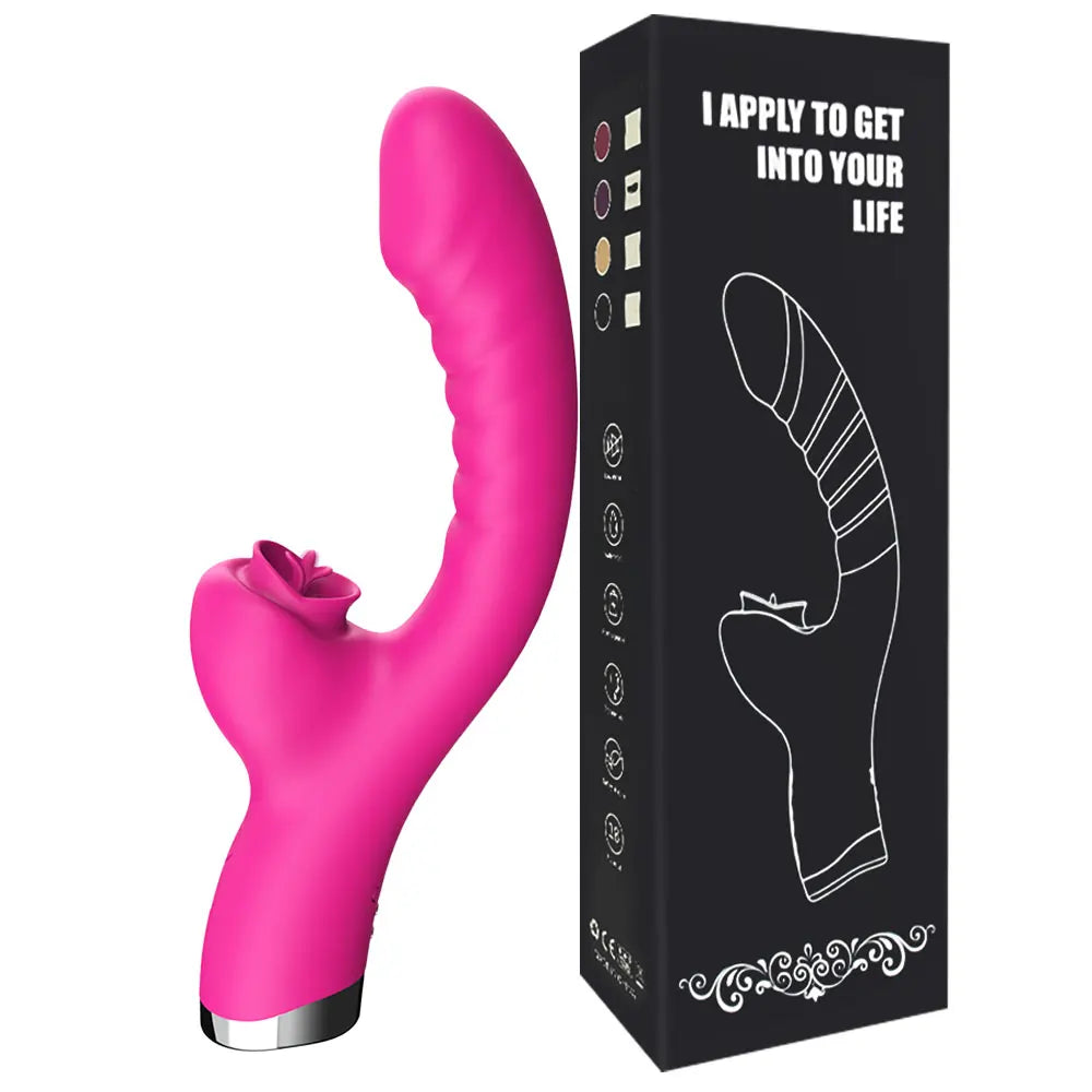Hosey 2-in-1 Tongue Vibrator