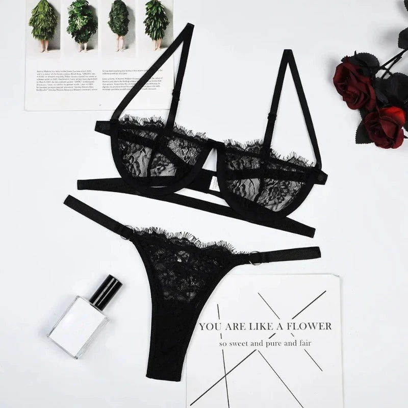 Hosey Floral Bra & Briefs Set