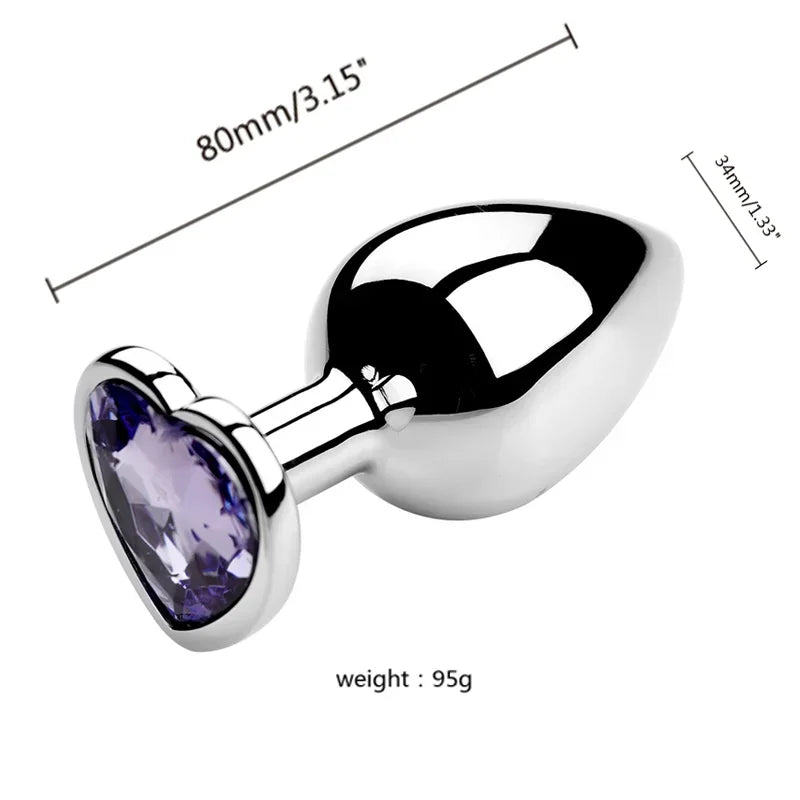 Hosey Metal Anal Plug Collection