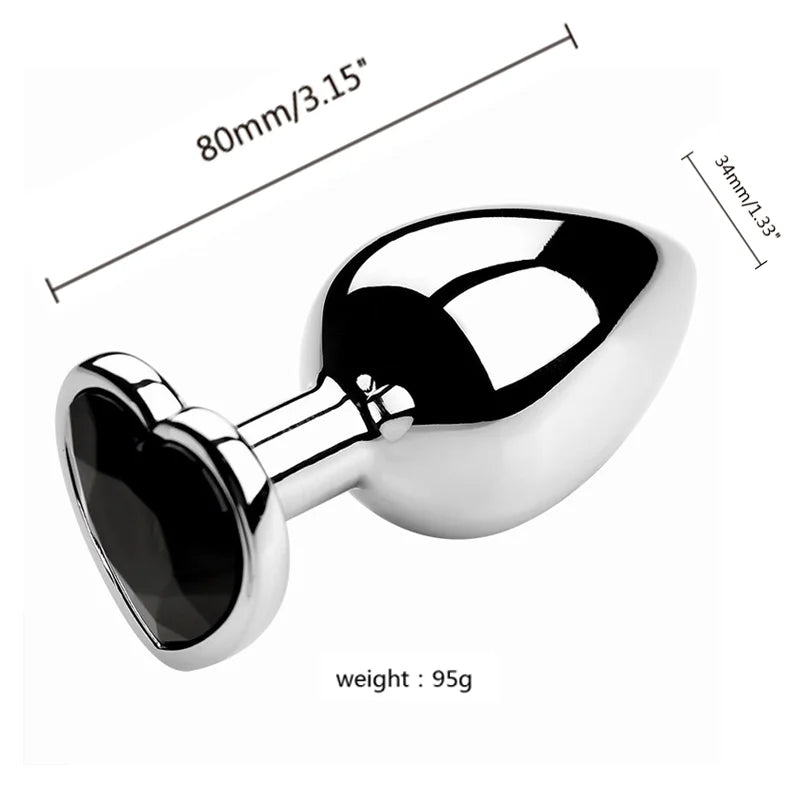 Hosey Metal Anal Plug Collection