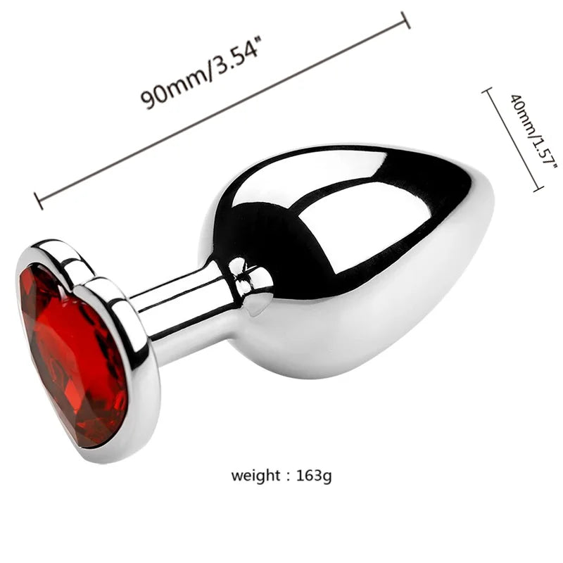 Hosey Metal Anal Plug Collection